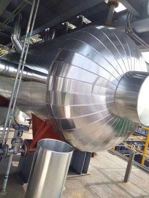 鑫诚防腐 设备保温施工 铁皮保温管 降低热损提升率